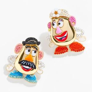 Baublebar Disney Pixar toy story Mr and Mrs potato head stud earrings